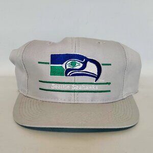 VTG 90 s Seattle Seahawks AANCO YR Snapback NFL Hat NWOT